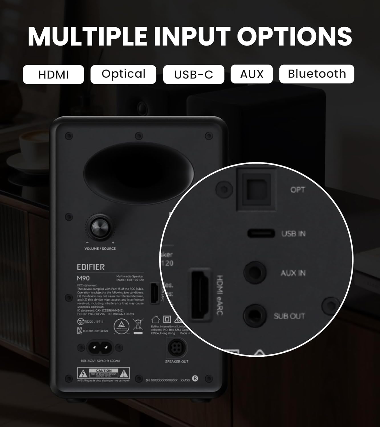 Edifier M90 Computer Speakers: 100W of Desktop Audio Power