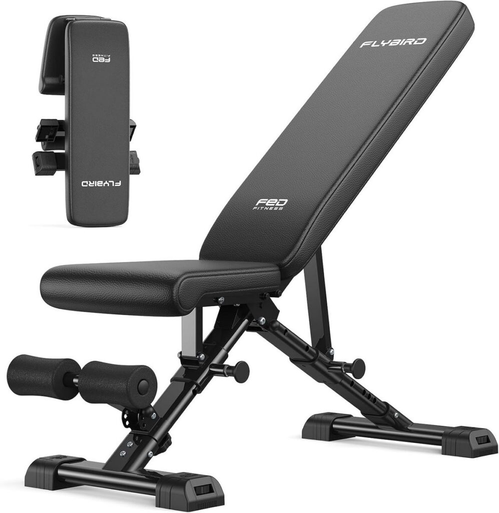 FLYBIRD WB5 Weight Bench: Cozy Home Gym Upgrade