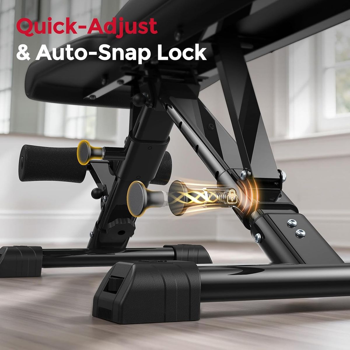 FLYBIRD WB5 Weight Bench: Cozy Home Gym Upgrade