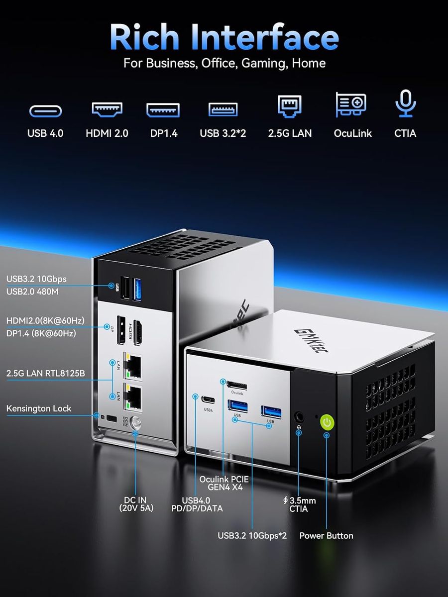 GMKtec Mini PC M8: The Future of Desktop Computing