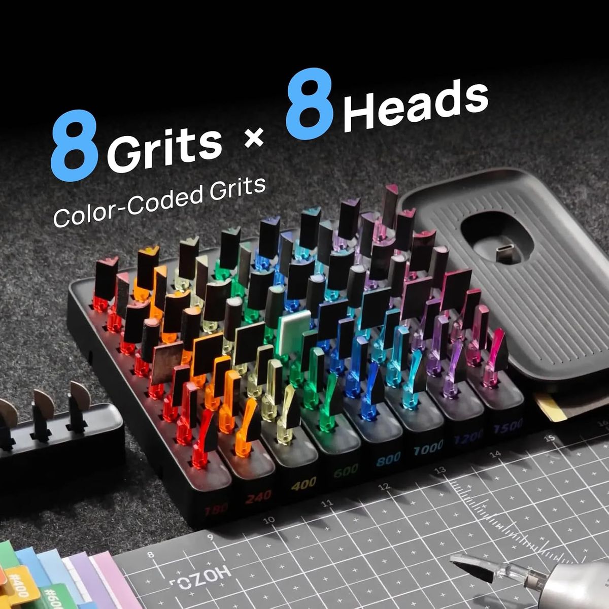 HOZO NeoSander Premium Combo: The Ultimate Mini Detail Sander Kit