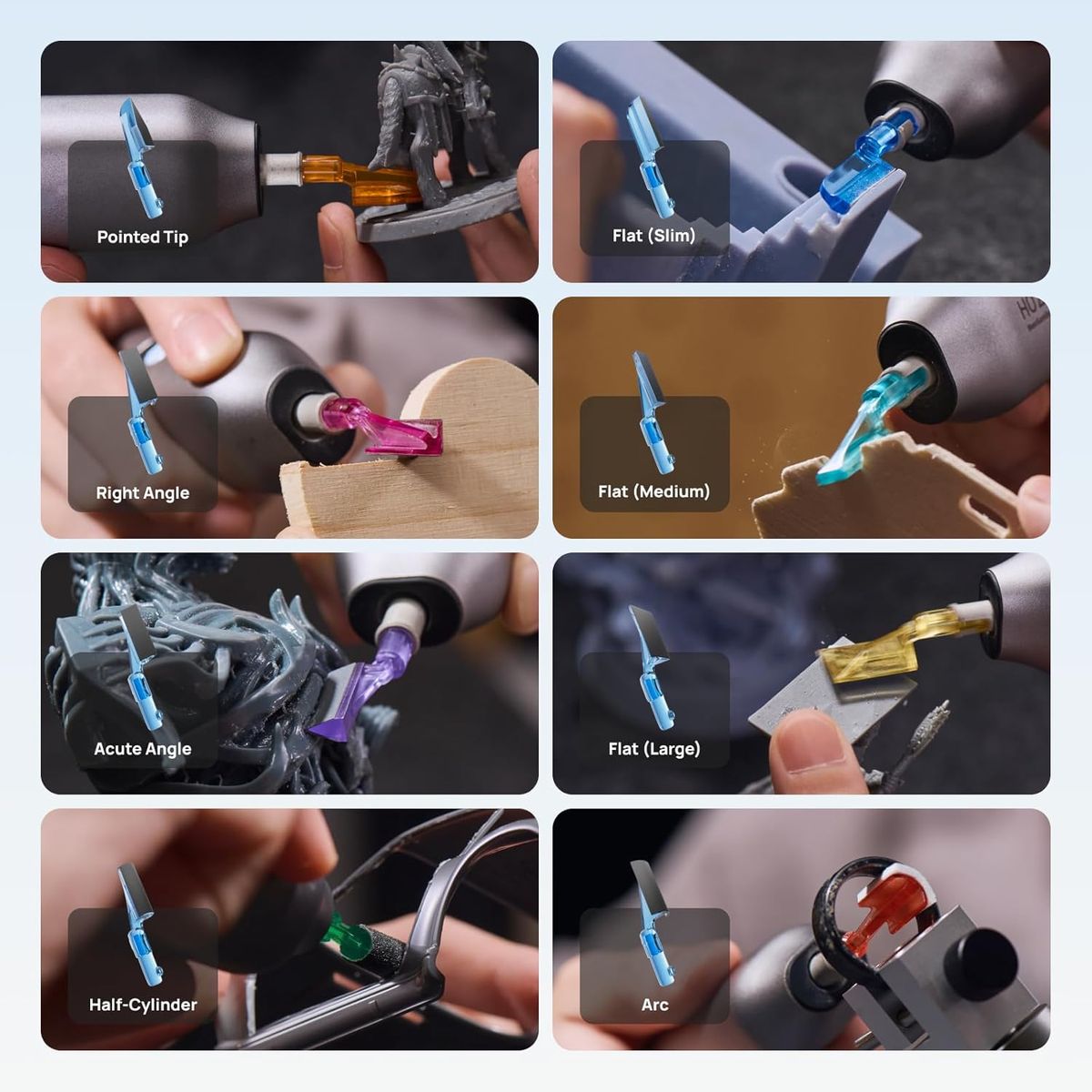 HOZO NeoSander Premium Combo: The Ultimate Mini Detail Sander Kit