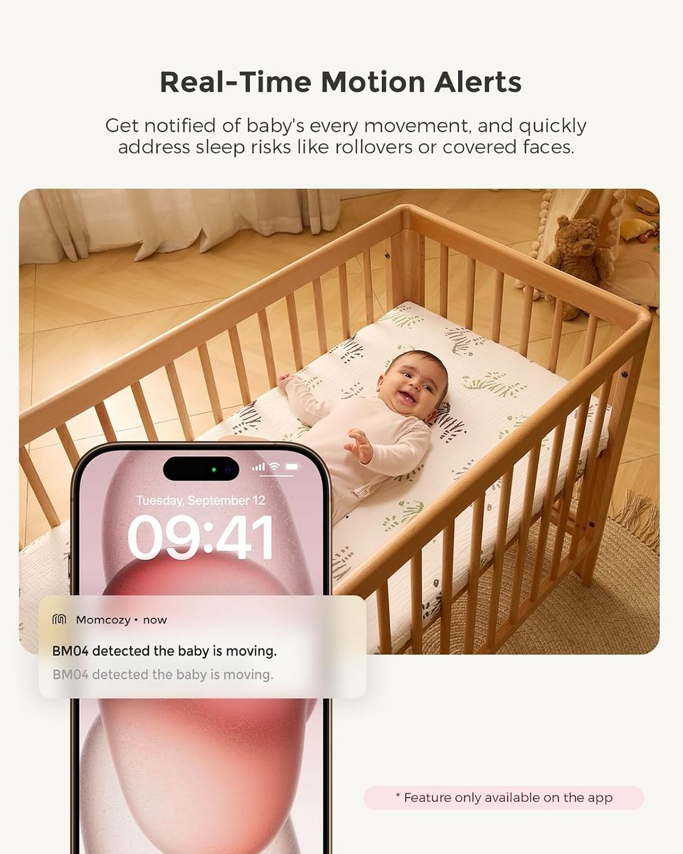 Momcozy BM04 Smart WiFi Baby Monitor: Dual-Cam Domination