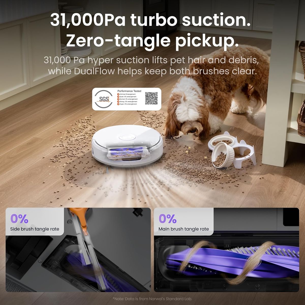 NARWAL Freo 20 Robot Vacuum and Mop: 31000 Pa of Pure Power