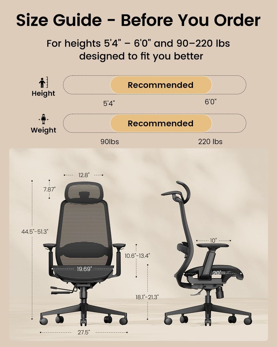 ProtoArc EC200 Pro Ergonomic Mesh Office Chair Review