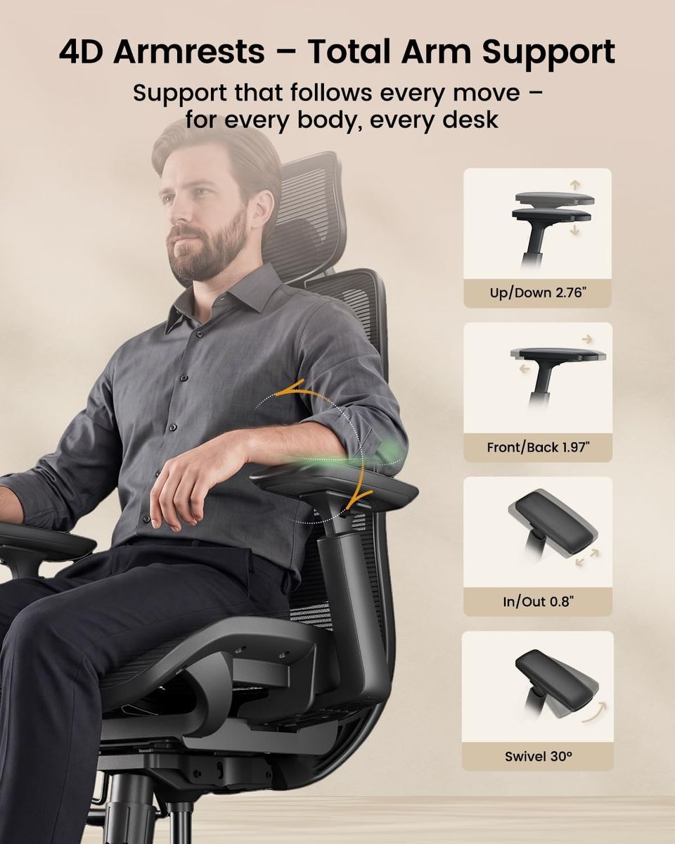 ProtoArc EC200 Pro Ergonomic Mesh Office Chair Review