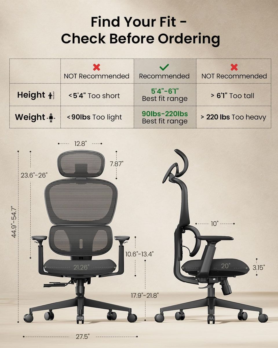 ProtoArc EC300: The Ergonomic Office Chair That Adapts to You