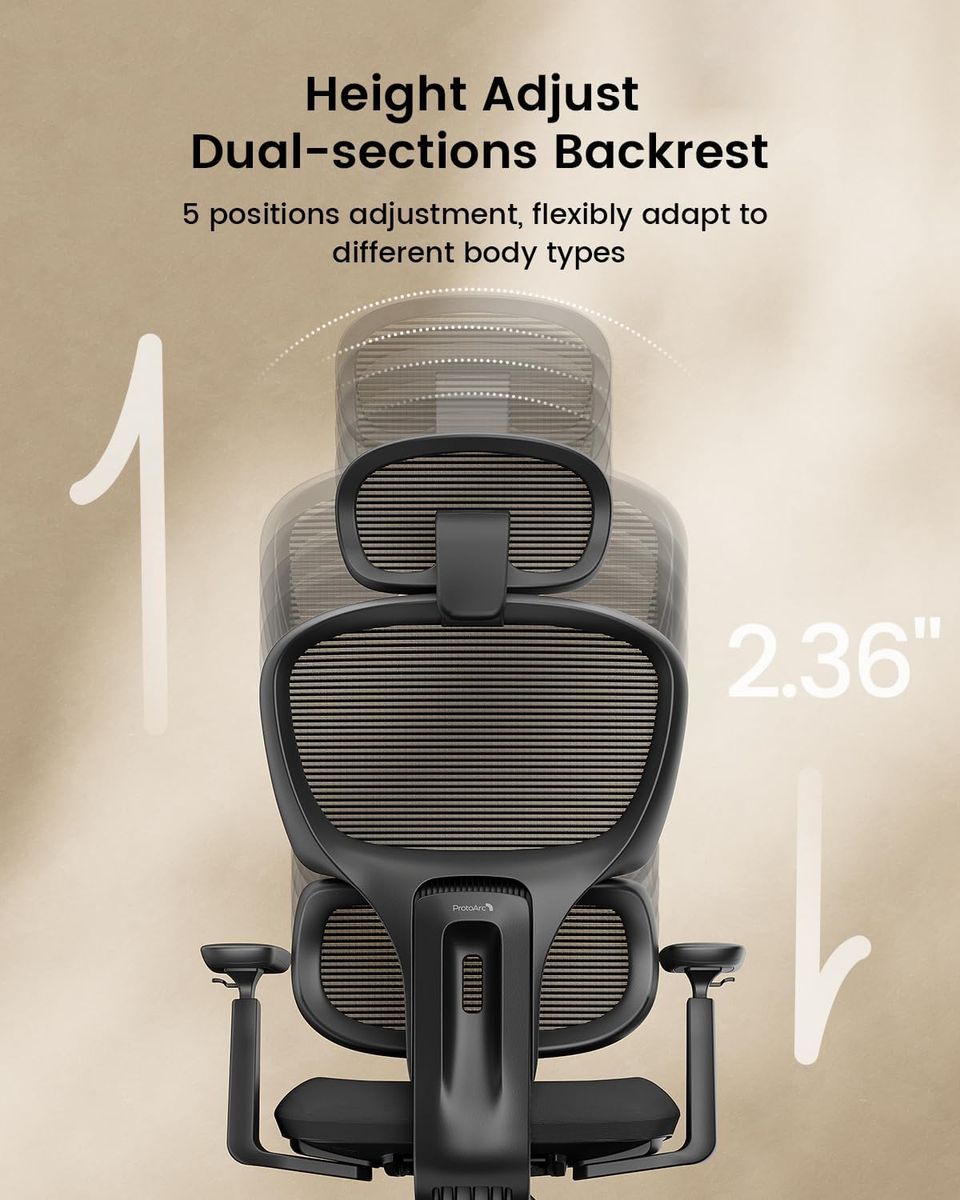 ProtoArc EC300: The Ergonomic Office Chair That Adapts to You