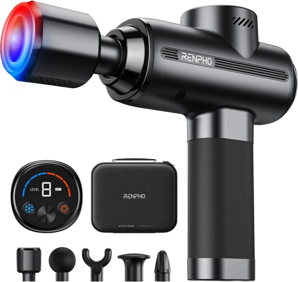 RENPHO Active Thermacool 2: Heat & Cold Massage Gun