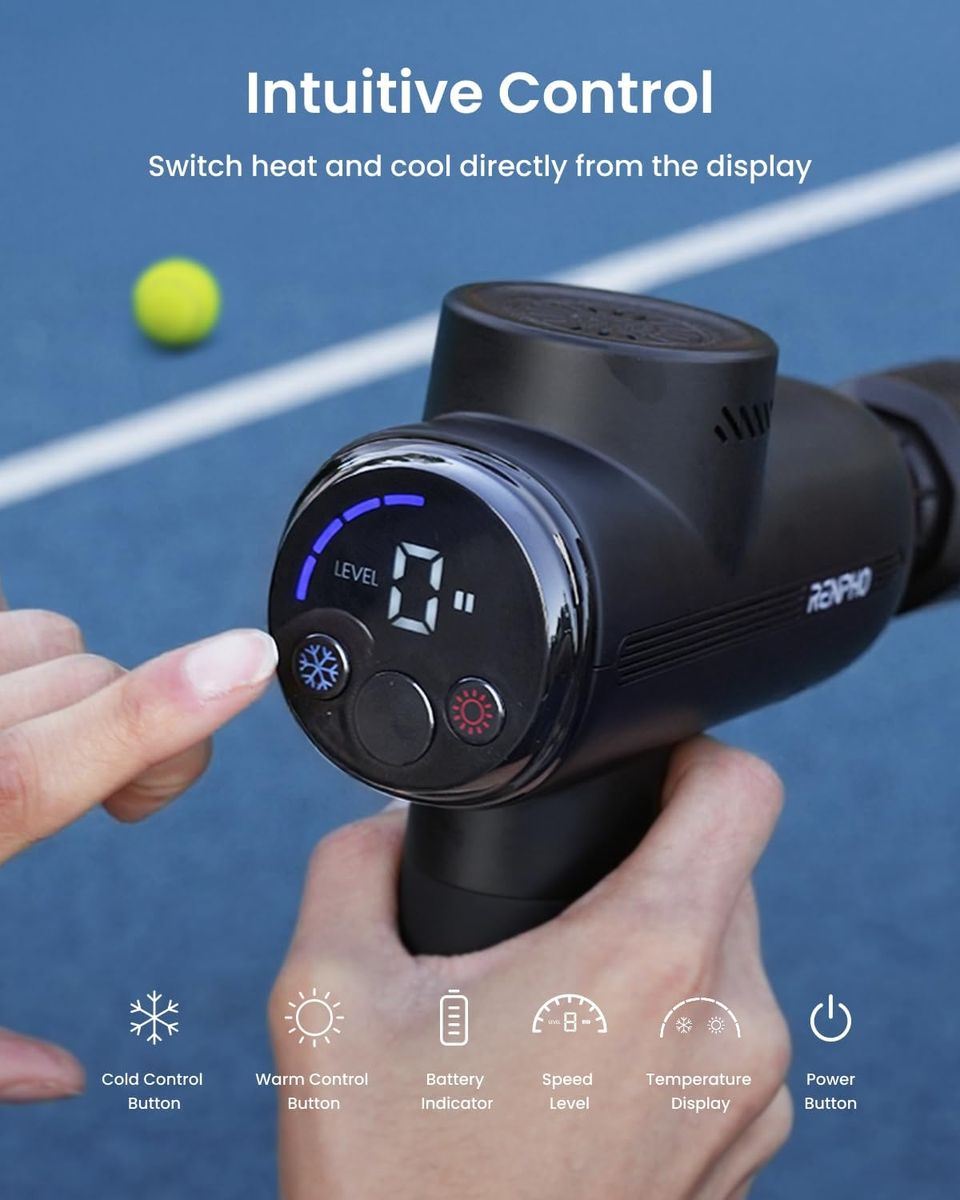 RENPHO Active Thermacool 2: Heat & Cold Massage Gun