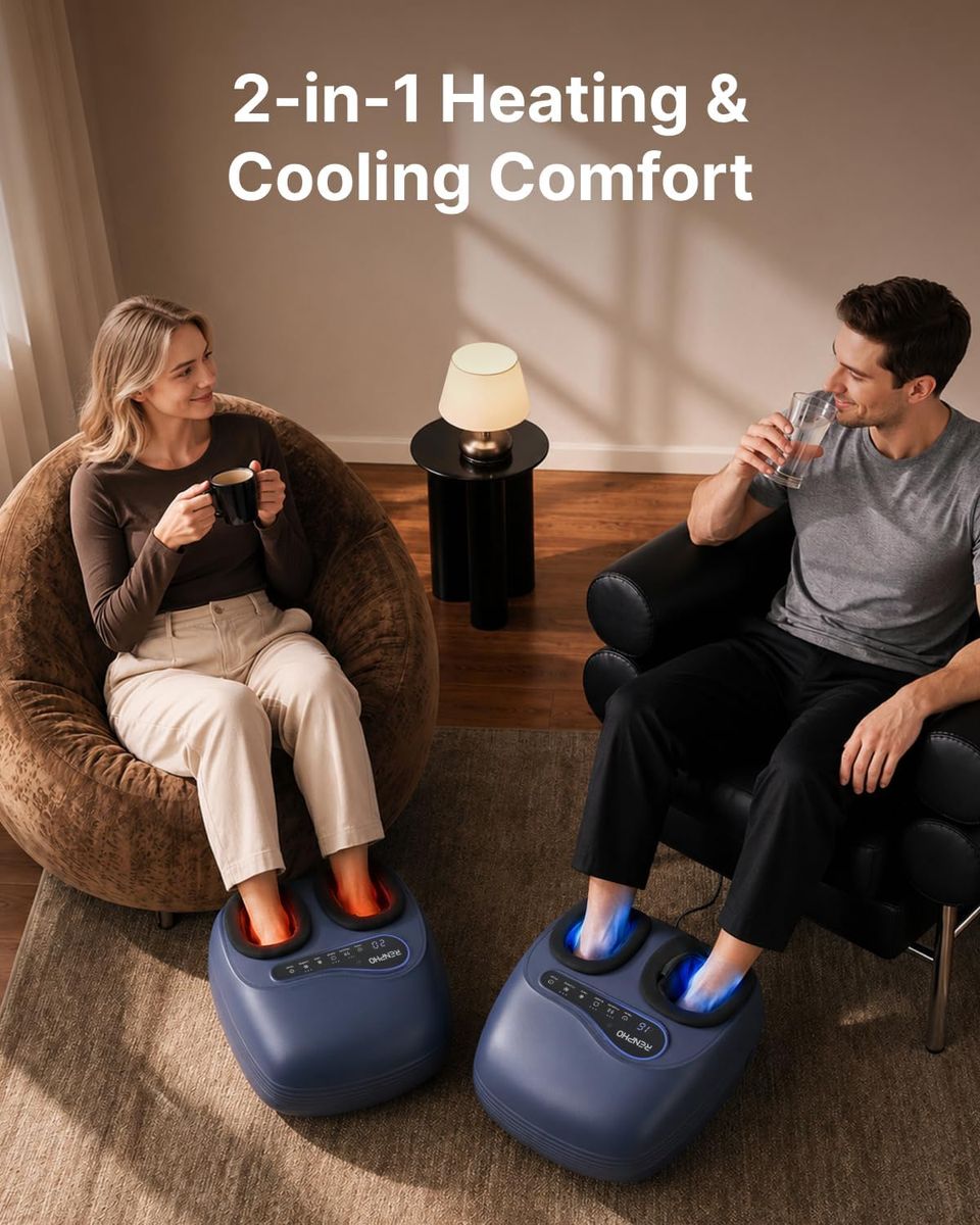 RENPHO Active Thermacool 2 Massage Gun: Hot & Cold Relief