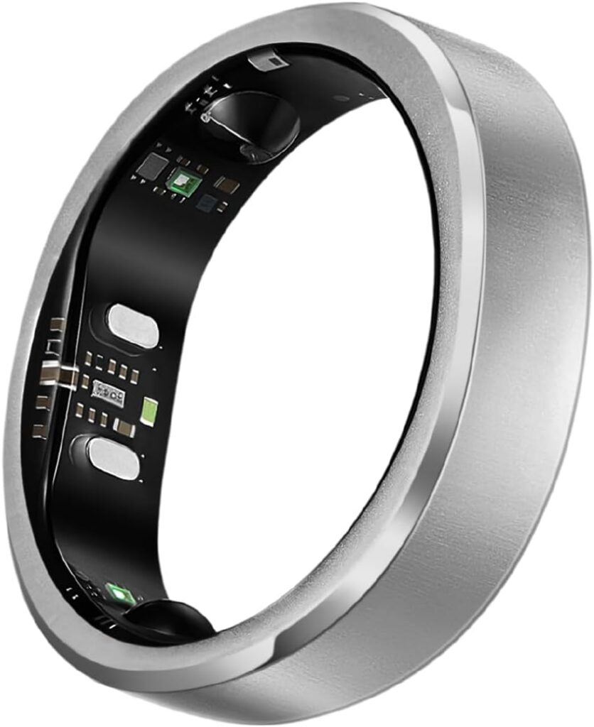 RingConn Gen 3 Smart Ring: Vascular Trends in Brushed Silver