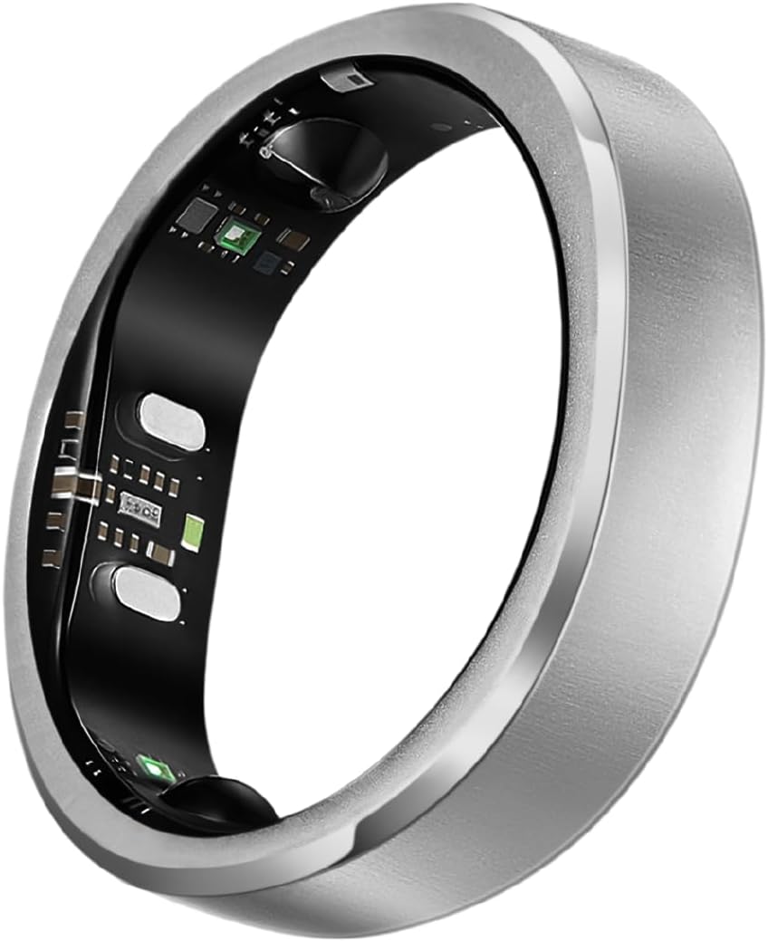 RingConn Gen 3 Smart Ring: Vascular Trends in Brushed Silver