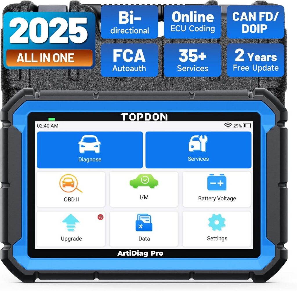 TOPDON ArtiDiag Pro: The Ultimate Bidirectional Scan Tool