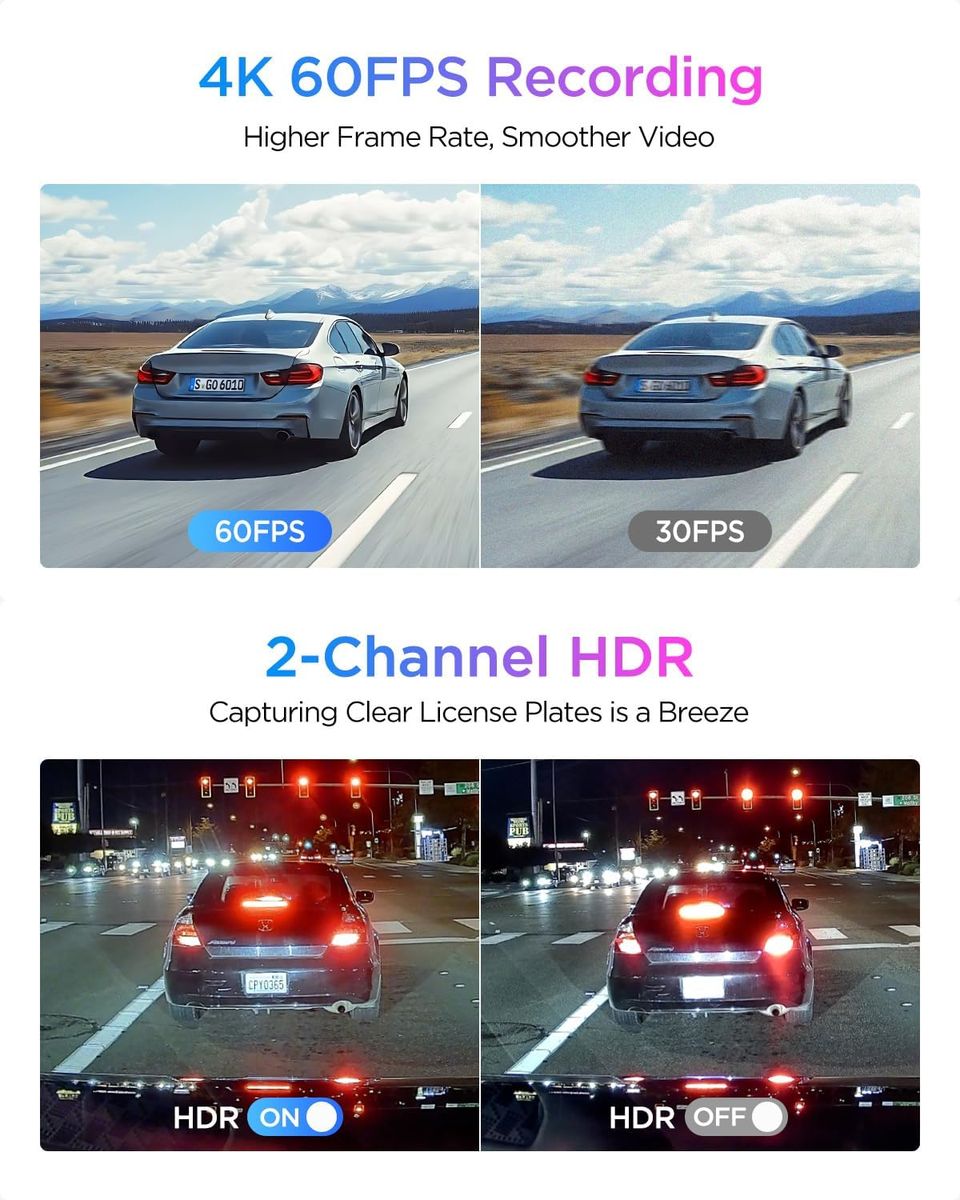 VIOFO A329S 4K 60FPS Dash Cam: Your Ultimate Road Guardian