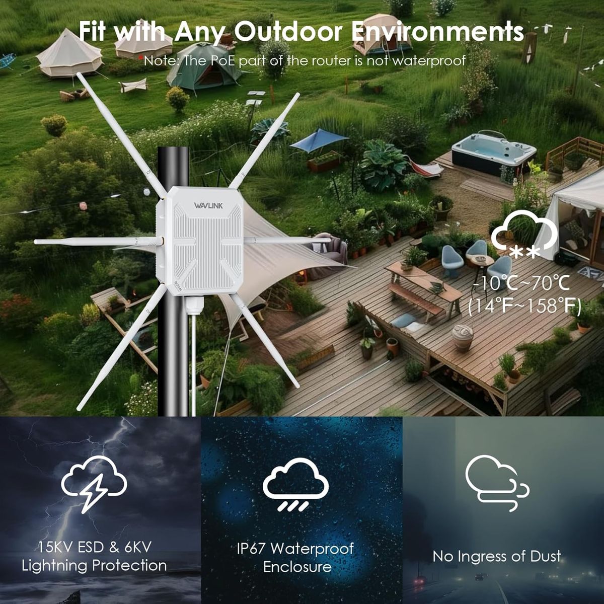 WAVLINK 2026 AX3000 Outdoor WiFi 6 Extender Review
