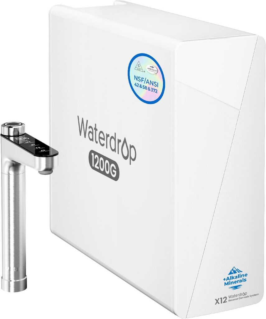 Waterdrop X12 Alkaline Mineral RO System: Pure Water at Home