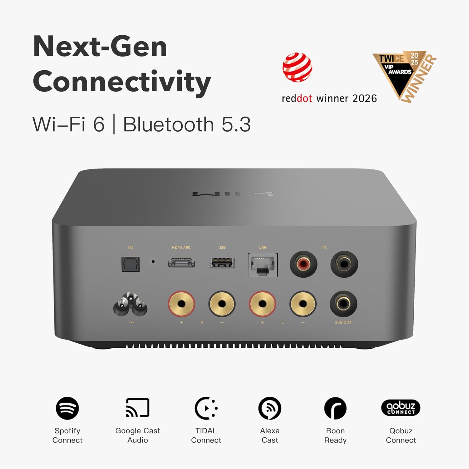 WiiM Amp Ultra Stereo Streaming Amplifier: A Hi-Fi Game-Changer