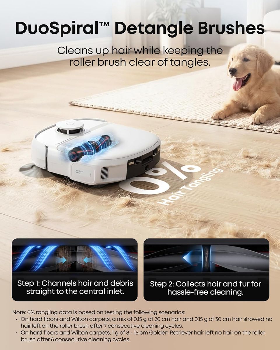 eufy C28 Robot Vacuum and Mop Combo: 15,000 Pa Power