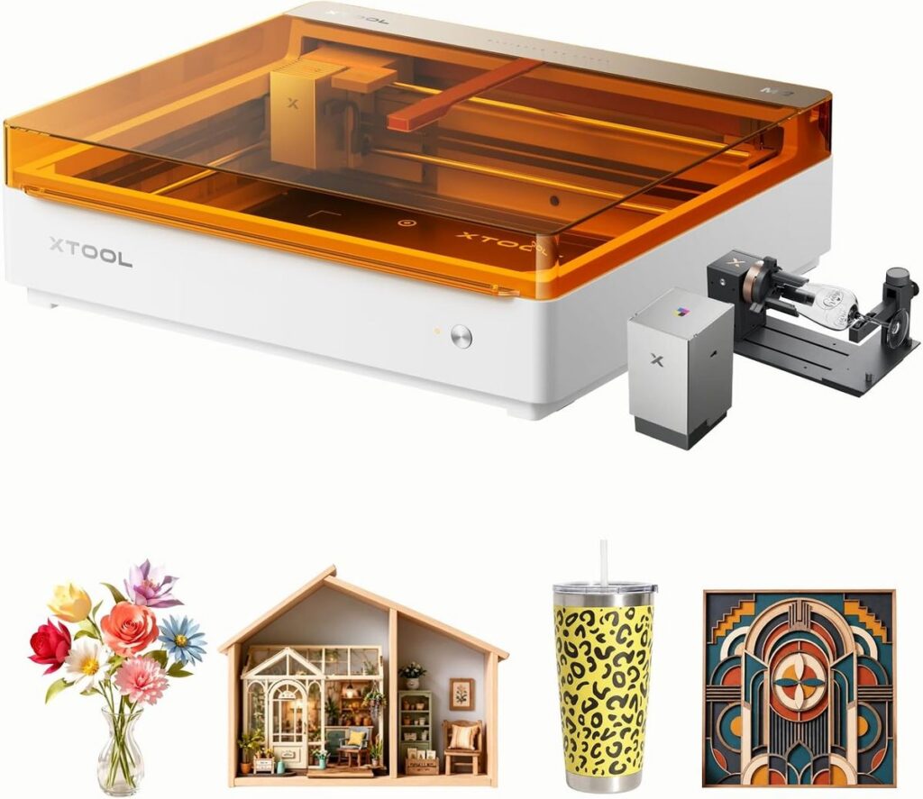 xTool M2 20W Color Craft Laser Engraver: Color Meets Laser