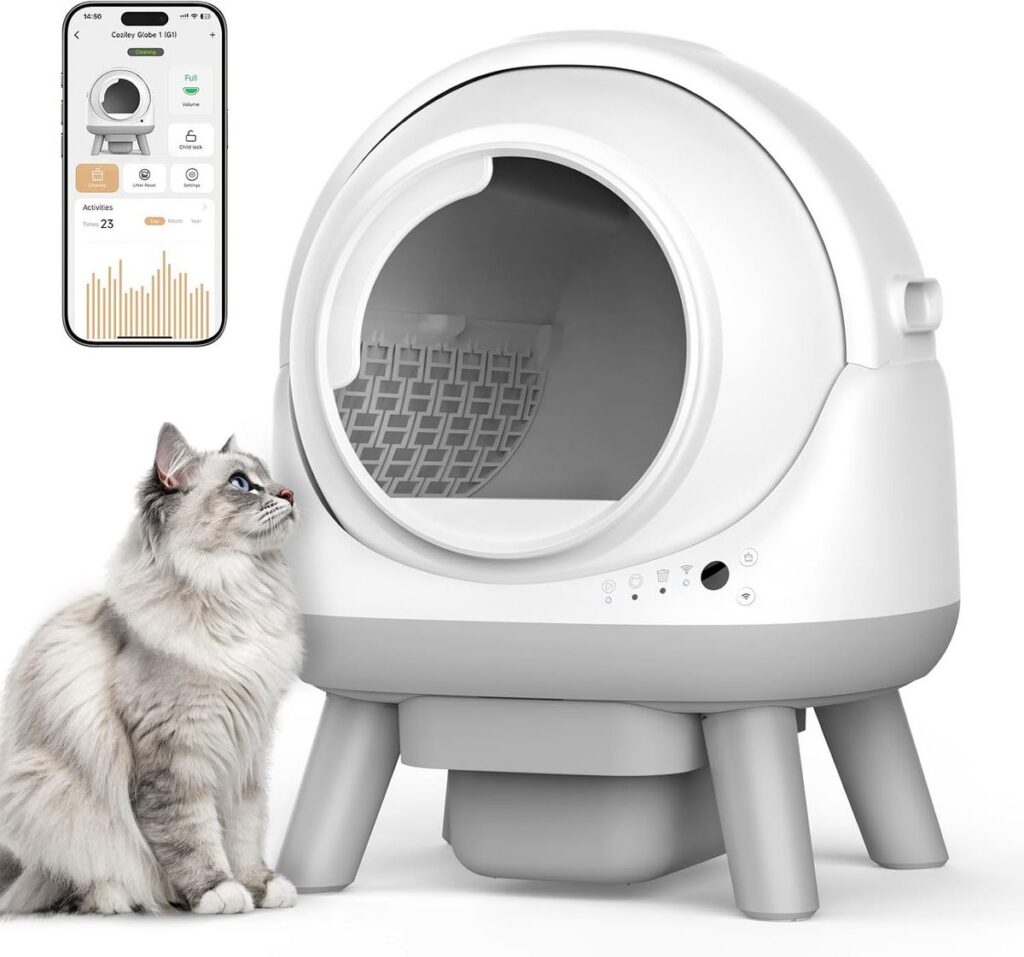 Coziley G1 Self Cleaning Litter Box: A Multi-Cat Upgrade
