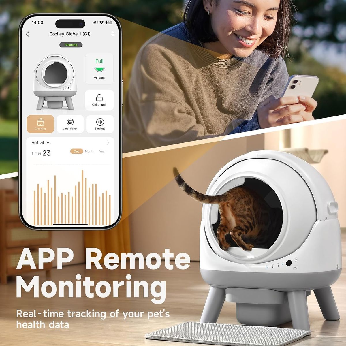 Coziley G1 Self Cleaning Litter Box: A Multi-Cat Upgrade