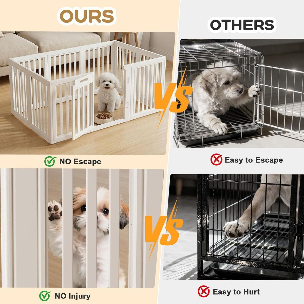 LoveTail Dog Playpen Indoor: The Ultimate 10-Panel Puppy Playpen