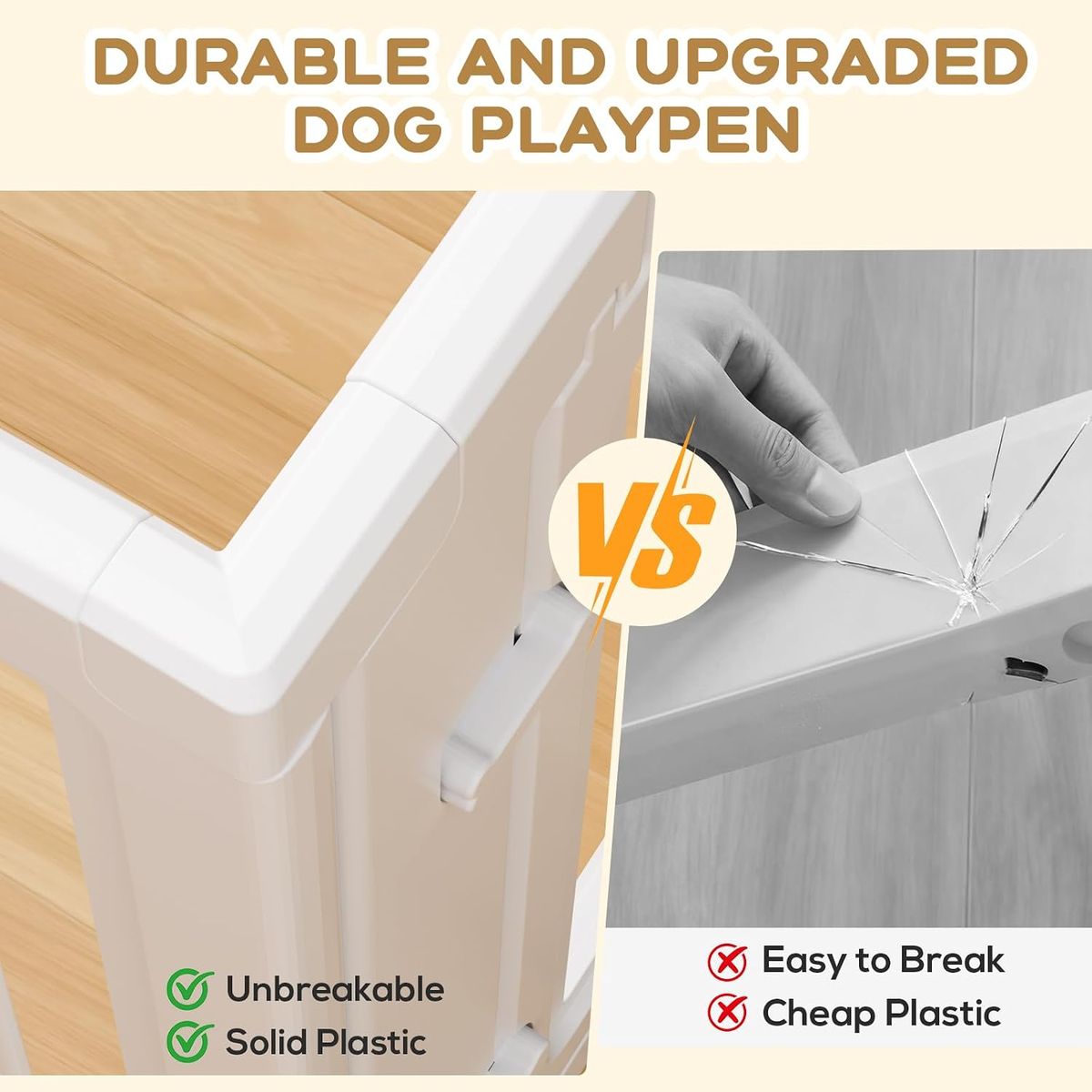 LoveTail Dog Playpen Indoor: The Ultimate 10-Panel Puppy Playpen