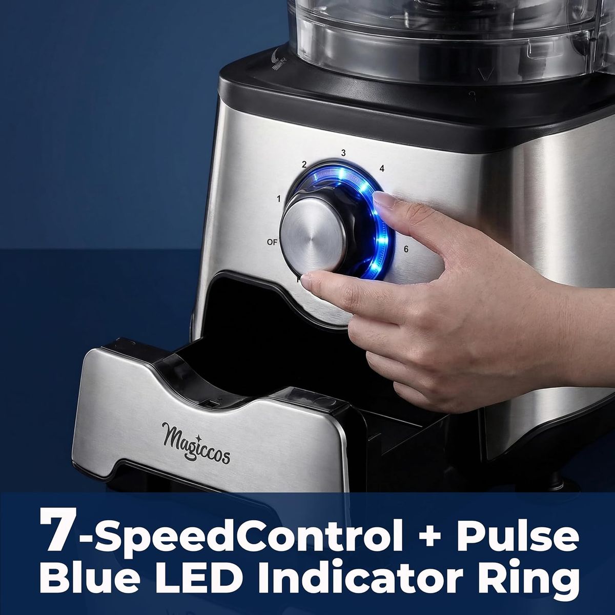 Magiccos 14-Cup Food Processor: Power Meets Precision